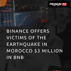 Read more about the article Binance offers victims of the earthquake in Morocco $3 million in BNB.
