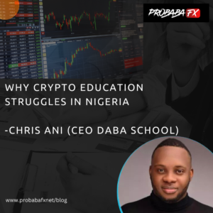 Read more about the article Why Crypto Education Struggles in Nigeria – Chris Ani