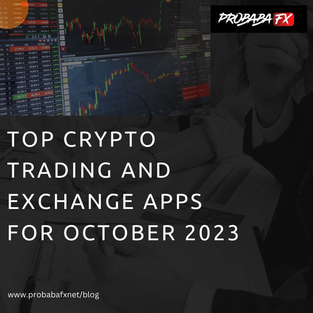 You are currently viewing The top cryptocurrency trading and exchange apps for October 2023