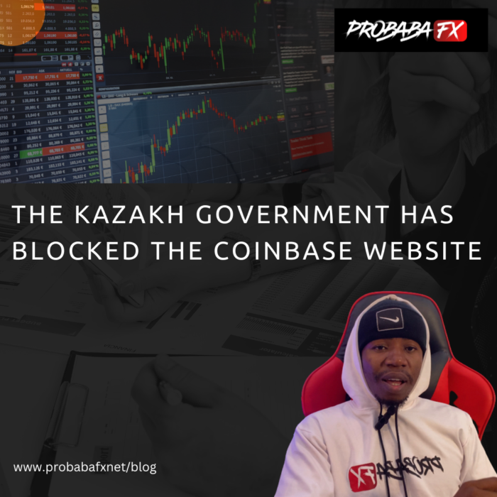 The Kazakh Government has blocked the Coinbase website. 