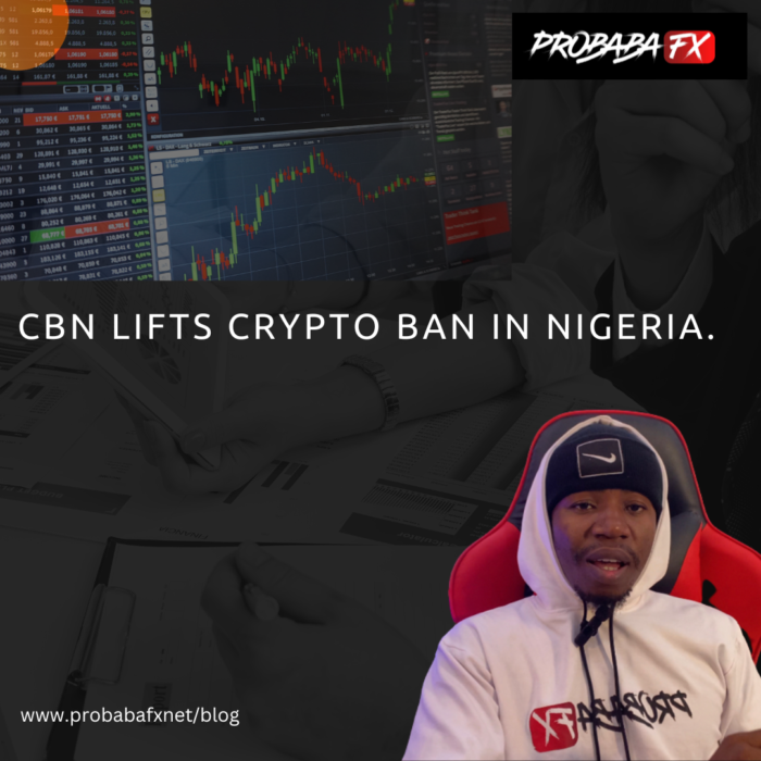 The CBN has finally lifted the “crypto ban” in Nigeria.