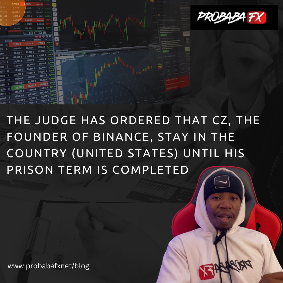You are currently viewing Legal Showdown: Binance Founder CZ Ordered to Serve Full Prison Term in the U.S